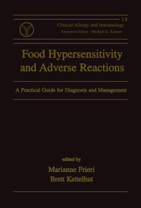 Imagen de portada: Food Hypersensitivity and Adverse Reactions 1st edition 9780367455637