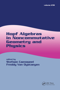 Omslagafbeelding: Hopf Algebras in Noncommutative Geometry and Physics 1st edition 9780824757595
