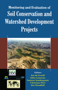 Cover image: Monitoring and Evaluation of Soil Conservation and Watershed Development Projects 1st edition 9781138468634