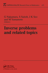 Imagen de portada: Inverse Problems and Related Topics 1st edition 9781584881919