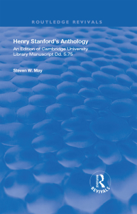 Imagen de portada: Henry Stanford's Anthology 1st edition 9780367198923