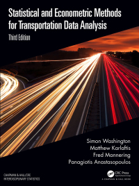 Omslagafbeelding: Statistical and Econometric Methods for Transportation Data Analysis 3rd edition 9780367199029