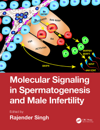Cover image: Molecular Signaling in Spermatogenesis and Male Infertility 1st edition 9781032085739