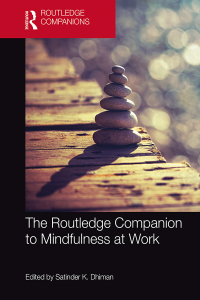 Imagen de portada: The Routledge Companion to Mindfulness at Work 1st edition 9780367200046