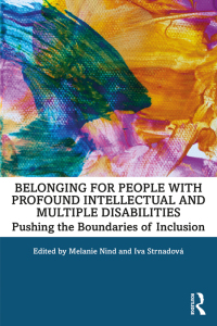 表紙画像: Belonging for People with Profound Intellectual and Multiple Disabilities 1st edition 9780367202958
