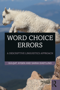 Imagen de portada: Word Choice Errors 1st edition 9780367203832