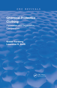 Titelbild: Chemical Protective Clothing 1st edition 9780367204891