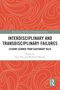 Imagen de portada: Interdisciplinary and Transdisciplinary Failures 1st edition 9780367207038