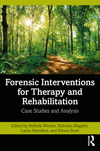 Imagen de portada: Forensic Interventions for Therapy and Rehabilitation 1st edition 9780367205362