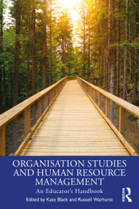 Cover image: Organisation Studies and Human Resource Management 1st edition 9780367206901