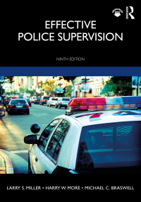 Imagen de portada: Effective Police Supervision 9th edition 9780367207618
