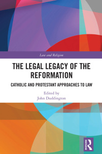 表紙画像: The Legal Legacy of the Reformation 1st edition 9780367209087