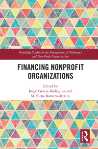 Omslagafbeelding: Financing Nonprofit Organizations 1st edition 9780367211042