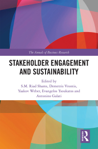 صورة الغلاف: Stakeholder Engagement and Sustainability 1st edition 9781032084633