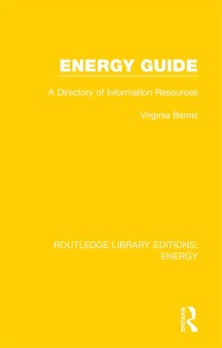 Imagen de portada: Energy Guide 1st edition 9780367211097