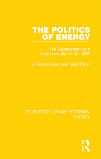 صورة الغلاف: The Politics of Energy 1st edition 9780367211295