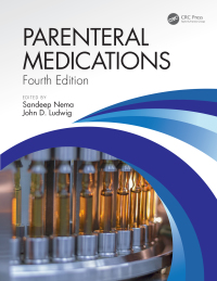 Omslagafbeelding: Parenteral Medications 4th edition 9781498719148