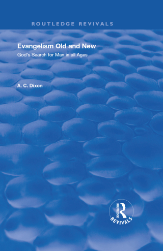 Immagine di copertina: Evangelism Old and New 1st edition 9780367192013