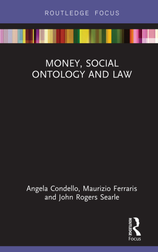 Cover image: Money, Social Ontology and Law 1st edition 9780367191115