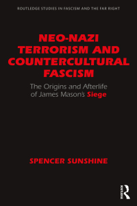 Imagen de portada: Neo-Nazi Terrorism and Countercultural Fascism 1st edition 9780367190552