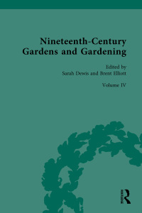 Imagen de portada: Nineteenth-Century Gardens and Gardening 1st edition 9780367188580