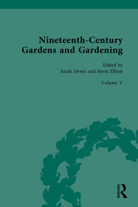 Cover image: Nineteenth-Century Gardens and Gardening 1st edition 9780367188597