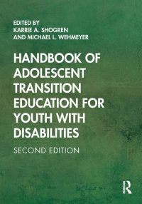 Omslagafbeelding: Handbook of Adolescent Transition Education for Youth with Disabilities 2nd edition 9780367188009
