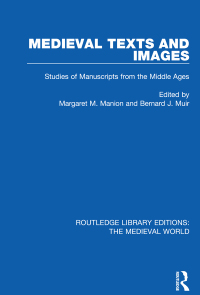 صورة الغلاف: Medieval Texts and Images 1st edition 9780367187415
