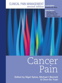 Imagen de portada: Clinical Pain Management : Cancer Pain 2nd edition 9781138372436