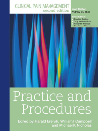 表紙画像: Clinical Pain Management : Practice and Procedures 2nd edition 9780340940068