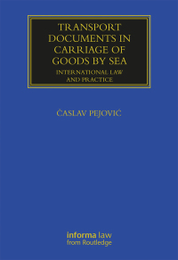 Imagen de portada: Transport Documents in Carriage Of Goods by Sea 1st edition 9781032474625