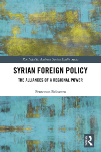 Imagen de portada: Syrian Foreign Policy 1st edition 9780367183172