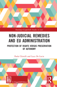 Imagen de portada: Non-Judicial Remedies and EU Administration 1st edition 9780367682972