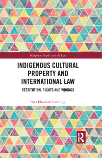 Imagen de portada: Indigenous Cultural Property and International Law 1st edition 9780367182007