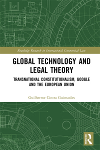 Cover image: Global Technology and Legal Theory 1st edition 9780367181956