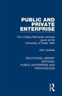 Imagen de portada: Public and Private Enterprise 1st edition 9780367181642