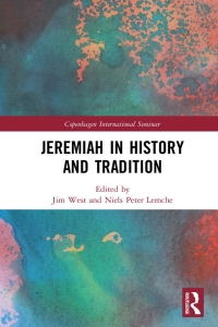 表紙画像: Jeremiah in History and Tradition 1st edition 9780367182168