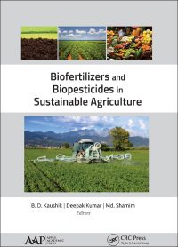 Omslagafbeelding: Biofertilizers and Biopesticides in Sustainable Agriculture 1st edition 9781774634660