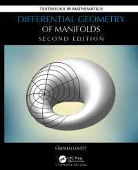 Cover image: Differential Geometry of Manifolds 2nd edition 9780367180461