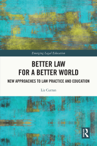 Immagine di copertina: Better Law for a Better World 1st edition 9780367180423