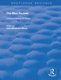 Titelbild: The Blue Review 1st edition 9780367180102