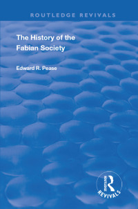 Cover image: The History of the Fabian Society 1st edition 9780367179038