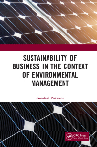 Cover image: Sustainability of Business in the Context of Environmental Management 1st edition 9780367179021