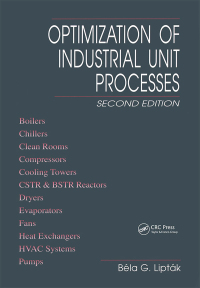 Cover image: Optimization of Industrial Unit Processes 2nd edition 9780367400262
