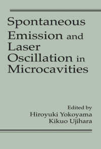 Cover image: Spontaneous Emission and Laser Oscillation in Microcavities 1st edition 9780849337864