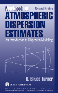 Cover image: Workbook of Atmospheric Dispersion Estimates 2nd edition 9780367579814