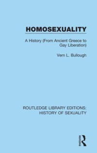Cover image: Homosexuality 1st edition 9780367174705
