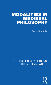 Cover image: Modalities in Medieval Philosophy 1st edition 9780367151904