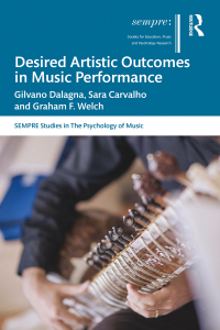Imagen de portada: Desired Artistic Outcomes in Music Performance 1st edition 9780367151386