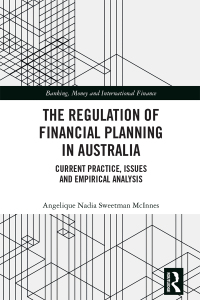Cover image: The Regulation of Financial Planning in Australia 1st edition 9781032089805